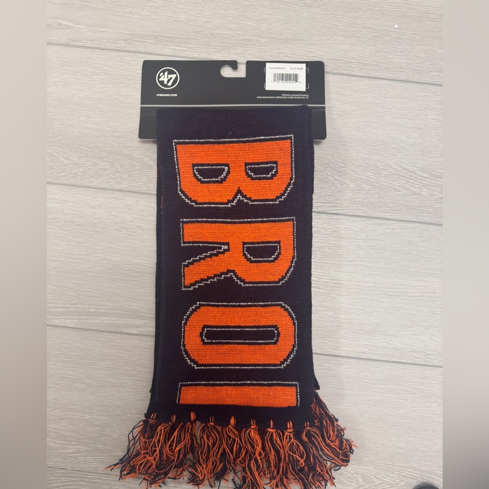 NWT Denver Broncos '47 Brand Scarf